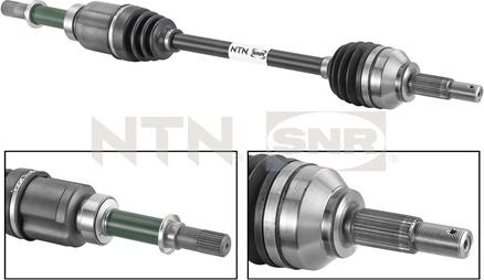 SNR DK68.001 - Albero motore/Semiasse www.autoricambit.com