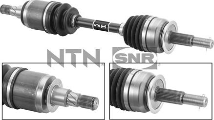 SNR DK68.017 - Albero motore/Semiasse www.autoricambit.com