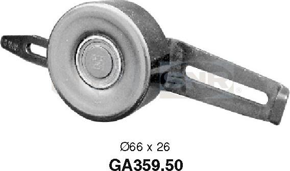 SNR GA359.50 - Galoppino/Guidacinghia, Cinghia Poly-V www.autoricambit.com