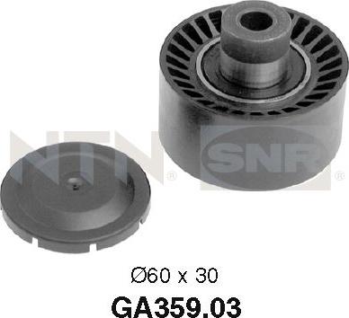 SNR GA359.03 - Galoppino/Guidacinghia, Cinghia Poly-V www.autoricambit.com