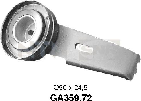 SNR GA359.72 - Galoppino/Guidacinghia, Cinghia Poly-V www.autoricambit.com