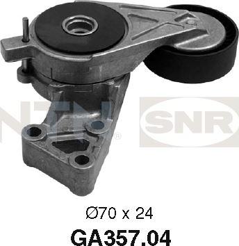 SNR GA357.04 - Galoppino/Guidacinghia, Cinghia Poly-V www.autoricambit.com