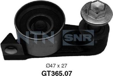 SNR GT365.07 - Rullo tenditore, Cinghia dentata www.autoricambit.com