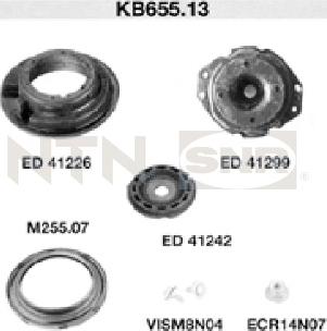 SNR KB655.13 - Supporto ammortizzatore a molla www.autoricambit.com