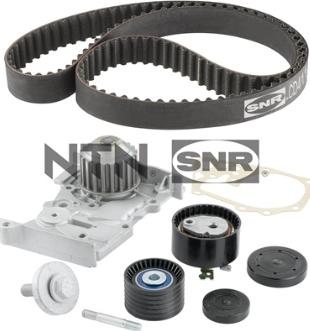 SNR KDP455.570 - Pompa acqua + Kit cinghie dentate www.autoricambit.com