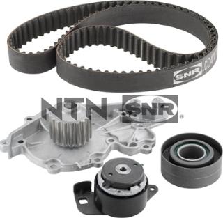 SNR KDP455.280 - Pompa acqua + Kit cinghie dentate www.autoricambit.com