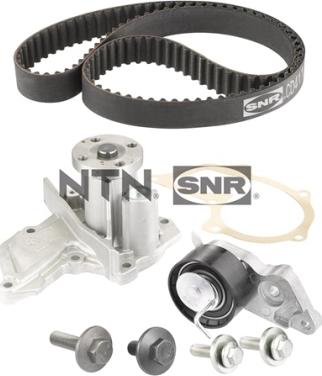 SNR KDP452.180 - Pompa acqua + Kit cinghie dentate www.autoricambit.com