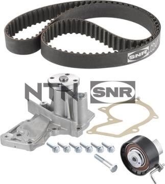 SNR KDP452.240 - Pompa acqua + Kit cinghie dentate www.autoricambit.com