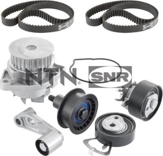 SNR KDP457.260 - Pompa acqua + Kit cinghie dentate www.autoricambit.com