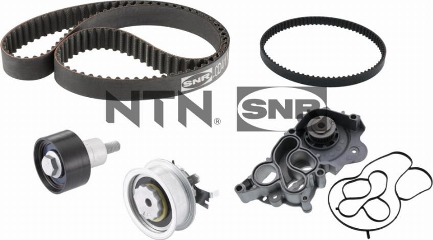 SNR KDP457.752 - Pompa acqua + Kit cinghie dentate www.autoricambit.com