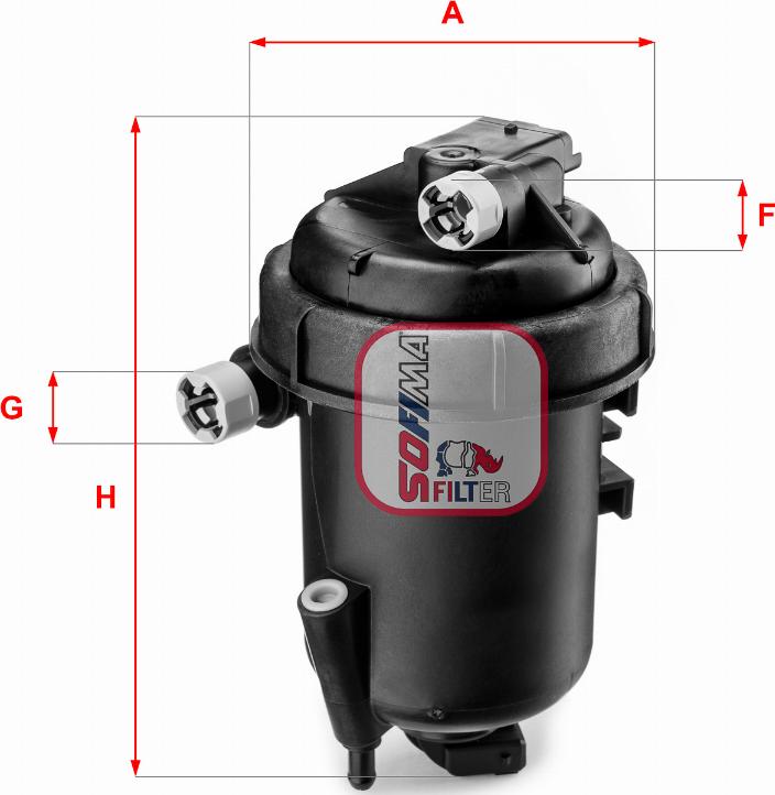 Sofima S 5144 GC - Filtro carburante www.autoricambit.com