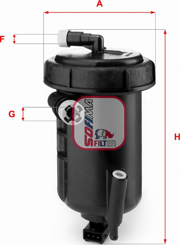 Sofima S 5147 GC - Filtro carburante www.autoricambit.com