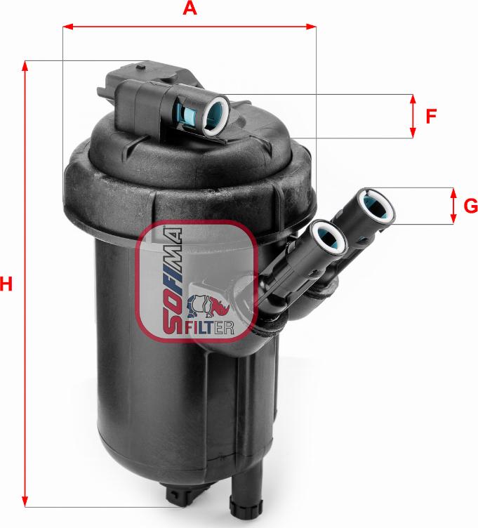 Sofima S 5114 GC - Filtro carburante www.autoricambit.com