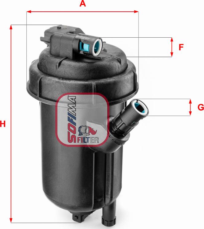 Sofima S 5125 GC - Filtro carburante www.autoricambit.com