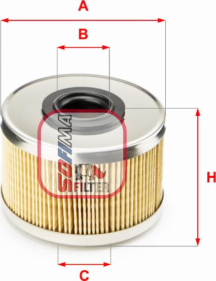 Sofima S 6686 N - Filtro carburante www.autoricambit.com