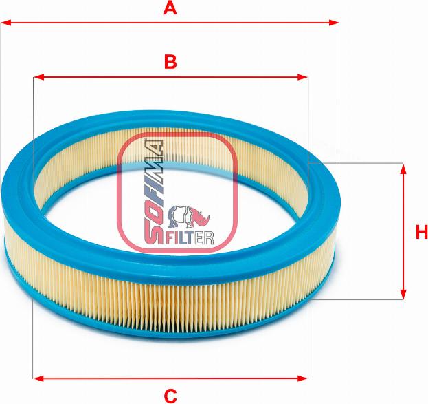 Sofima S 6102 A - Filtro aria www.autoricambit.com