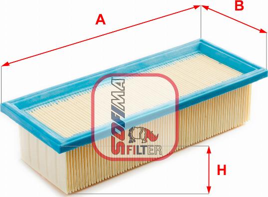 Sofima S 0030 A - Filtro aria www.autoricambit.com