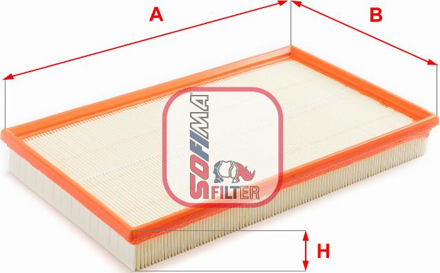 Sofima S 0340 A - Filtro aria www.autoricambit.com