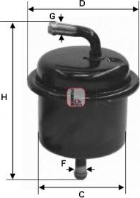 Sofima S 1543 B - Filtro carburante www.autoricambit.com