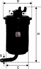 Sofima S 1695 B - Filtro carburante www.autoricambit.com