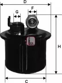 Sofima S 1698 B - Filtro carburante www.autoricambit.com