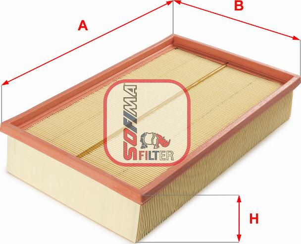 Sofima S 1212 A - Filtro aria www.autoricambit.com