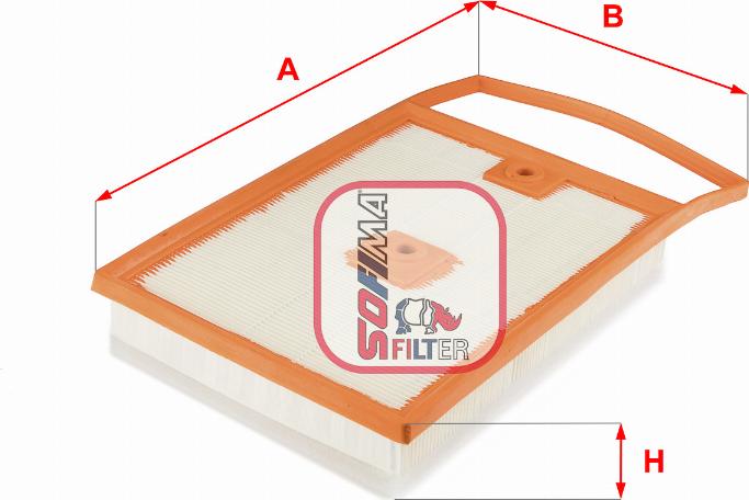 Sofima S 3692 A - Filtro aria www.autoricambit.com