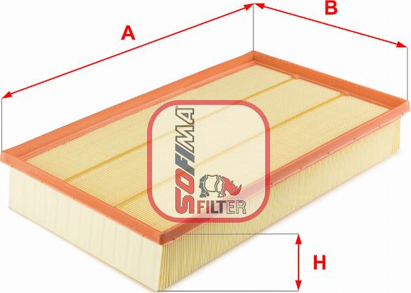 Sofima S 3661 A - Filtro aria www.autoricambit.com