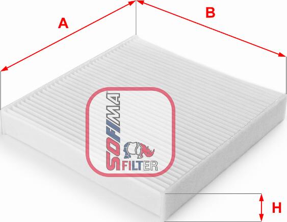 Sofima S 3086 C - Filtro, Aria abitacolo www.autoricambit.com