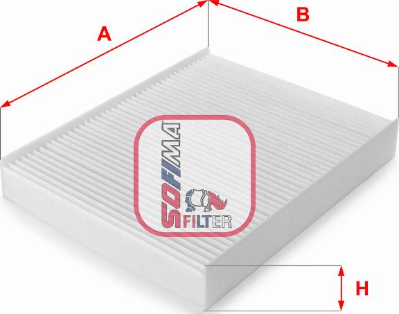 Sofima S 3076 C - Filtro, Aria abitacolo www.autoricambit.com