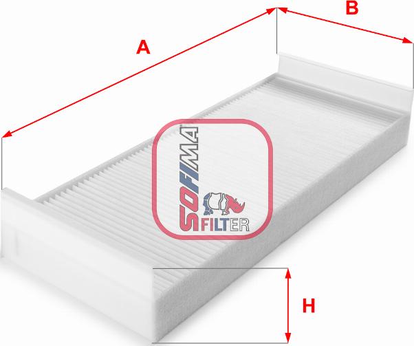 Sofima S 3165 C - Filtro, Aria abitacolo www.autoricambit.com