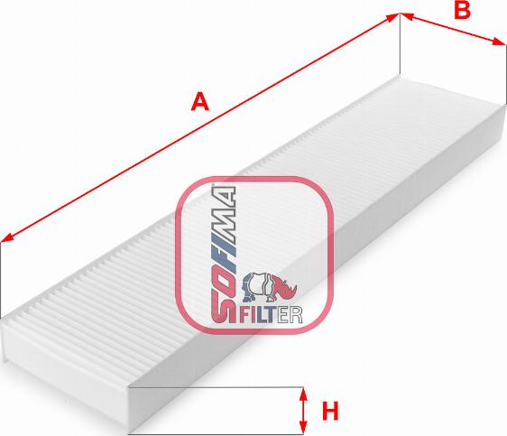 Sofima S 3162 C - Filtro, Aria abitacolo www.autoricambit.com