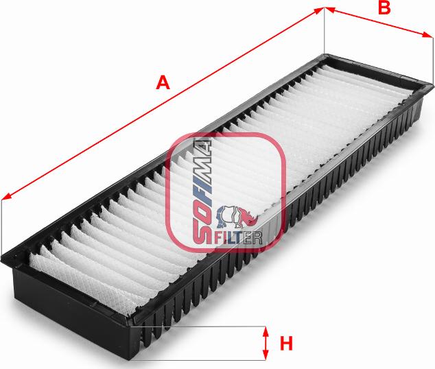 Sofima S 3101 C - Filtro, Aria abitacolo www.autoricambit.com