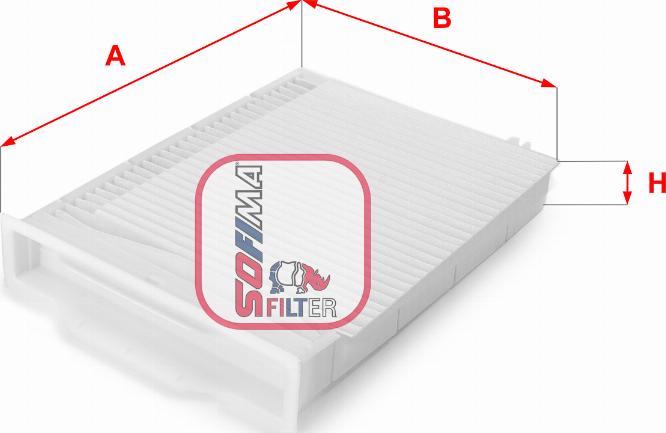 Sofima S 3107 C - Filtro, Aria abitacolo www.autoricambit.com