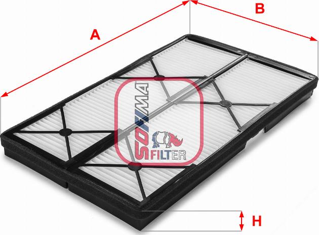 Sofima S 3114 C - Filtro, Aria abitacolo www.autoricambit.com