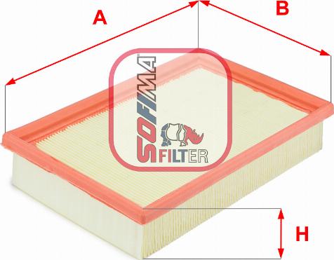 Sofima S 3129 A - Filtro aria www.autoricambit.com