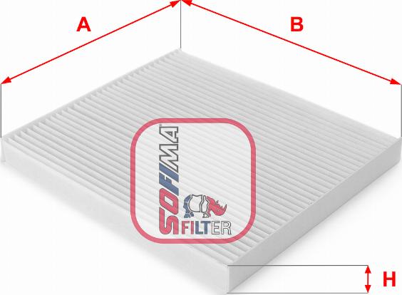 Sofima S 3125 C - Filtro, Aria abitacolo www.autoricambit.com