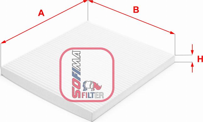 Sofima S 3390 C - Filtro, Aria abitacolo www.autoricambit.com