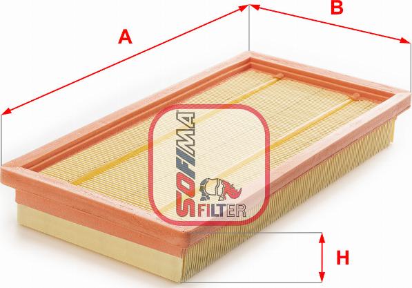 Sofima S 3353 A - Filtro aria www.autoricambit.com