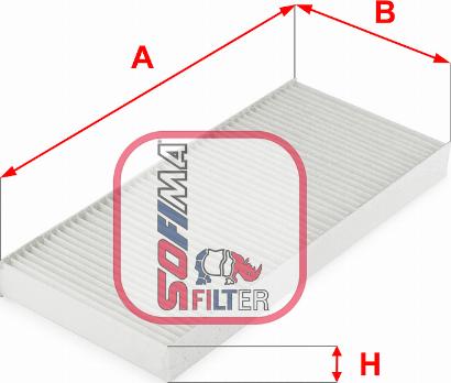 Sofima S 3328 C - Filtro, Aria abitacolo www.autoricambit.com