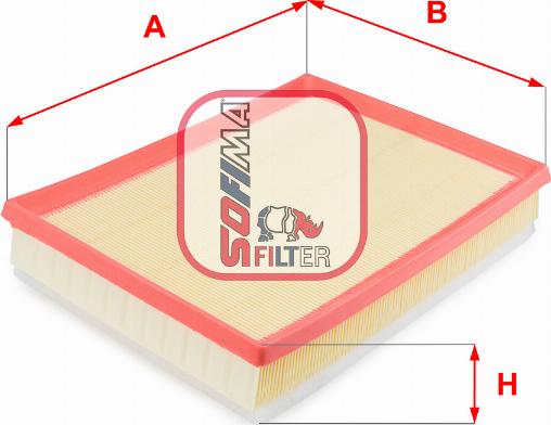 Sofima S 3292 A - Filtro aria www.autoricambit.com