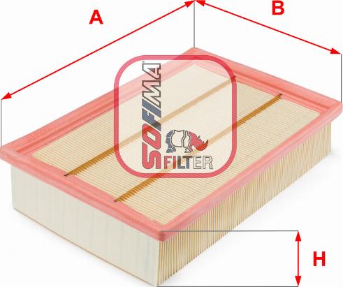 Sofima S 3246 A - Filtro aria www.autoricambit.com