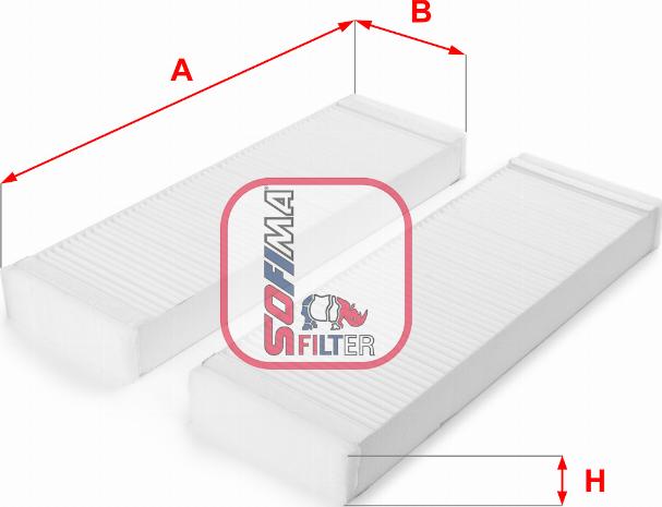 Sofima S 3226 C - Filtro, Aria abitacolo www.autoricambit.com