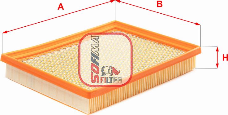 Sofima S 3B44 A - Filtro aria www.autoricambit.com