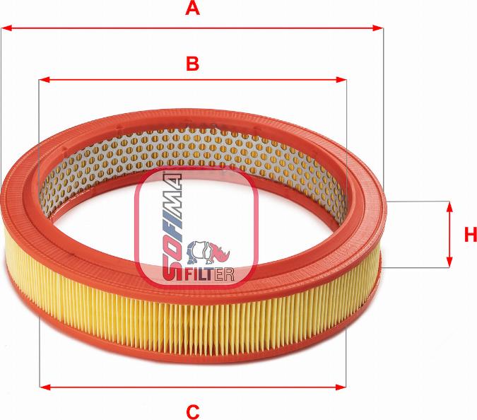 Sofima S 7460 A - Filtro aria www.autoricambit.com