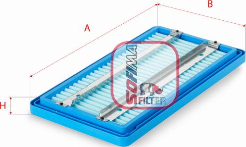 Sofima S 7266 A - Filtro, Ventilazione monoblocco www.autoricambit.com