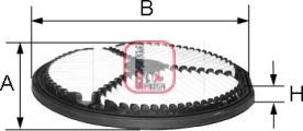 Sofima S 7274 A - Filtro aria www.autoricambit.com