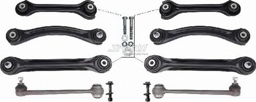 Spidan 40013 - Kit riparazione, Braccio trasversale www.autoricambit.com