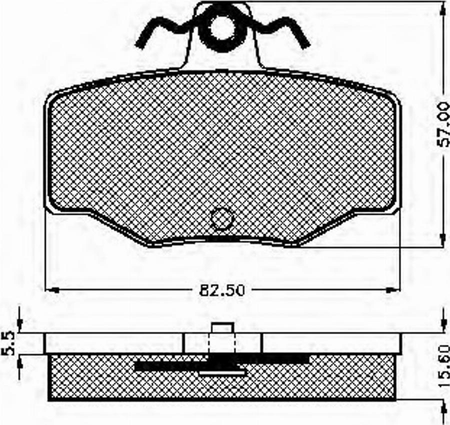 Spidan 30954 - Kit pastiglie freno, Freno a disco www.autoricambit.com