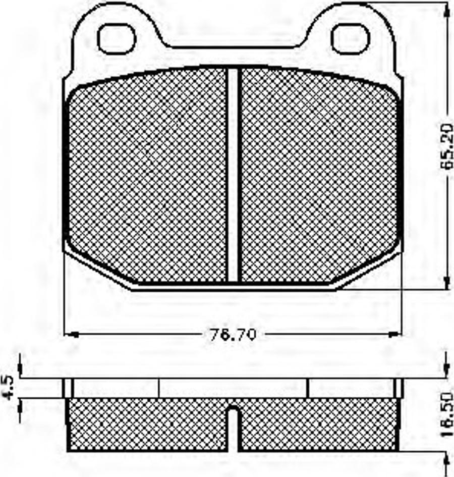 Spidan 30074 - Kit pastiglie freno, Freno a disco www.autoricambit.com